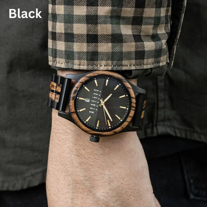 W200 Personalized Wooden Watch