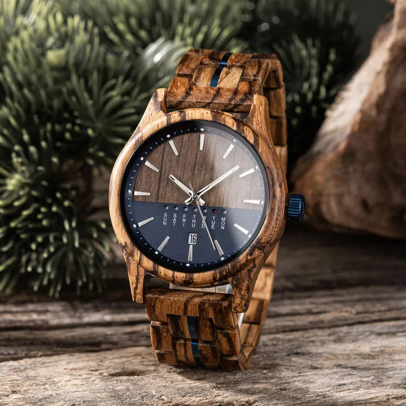 W200 Personalized Wooden Watch