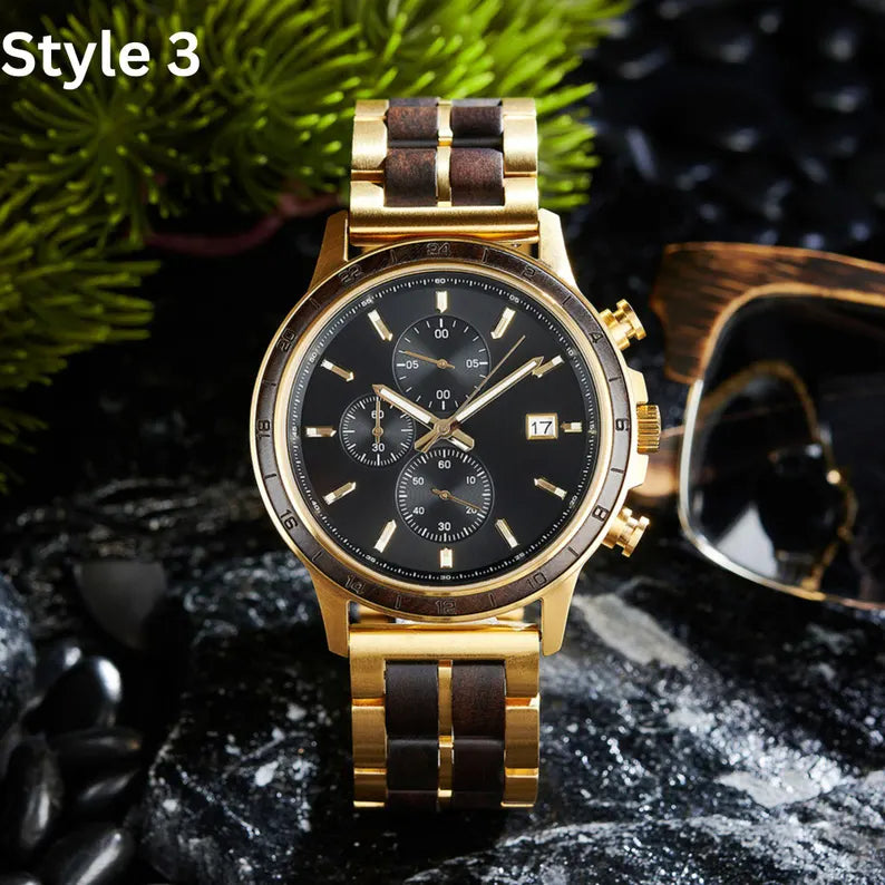 W224 Personalized Wooden Watch