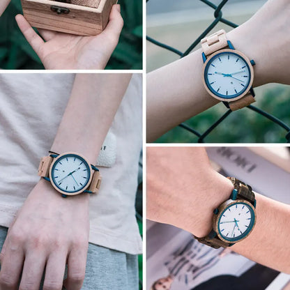 W304 Personalized Wooden Watch