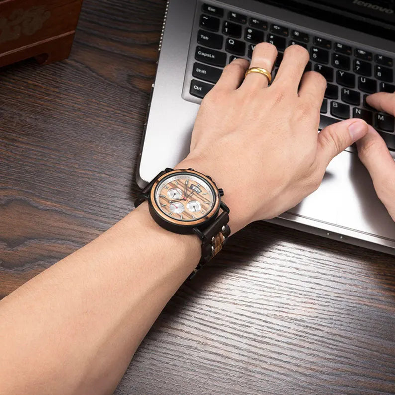 W275 Personalized Wooden Watch