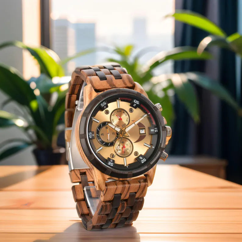 W279 Personalized Wooden Watch