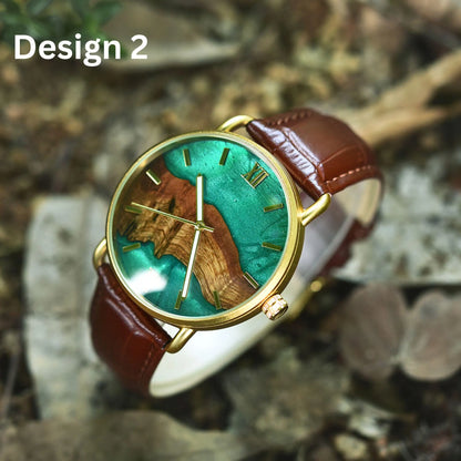 W293 Personalized Wooden Watch