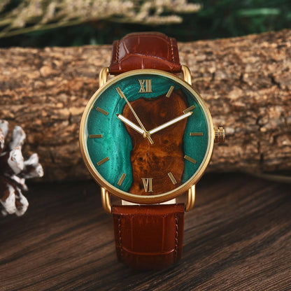W293 Personalized Wooden Watch