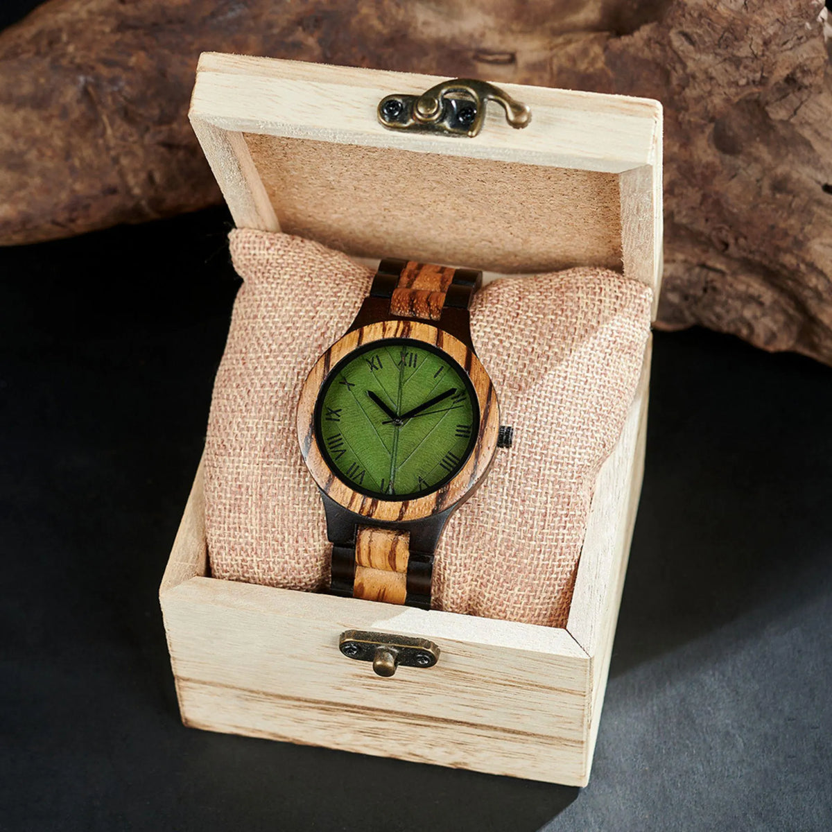W283 Personalized Wooden Watch