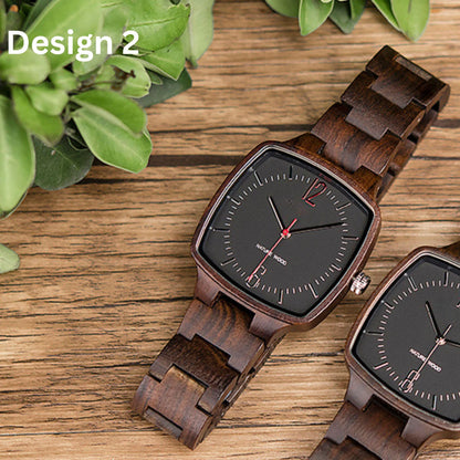 W313 Unisex Wooden Watch