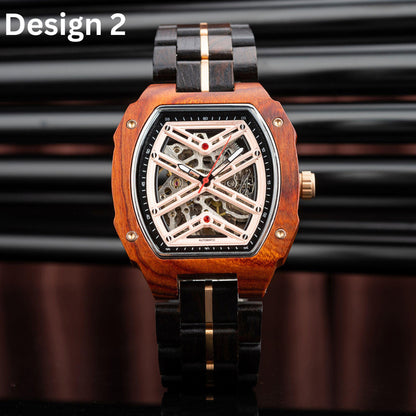 W305 Personalized Wooden Watch