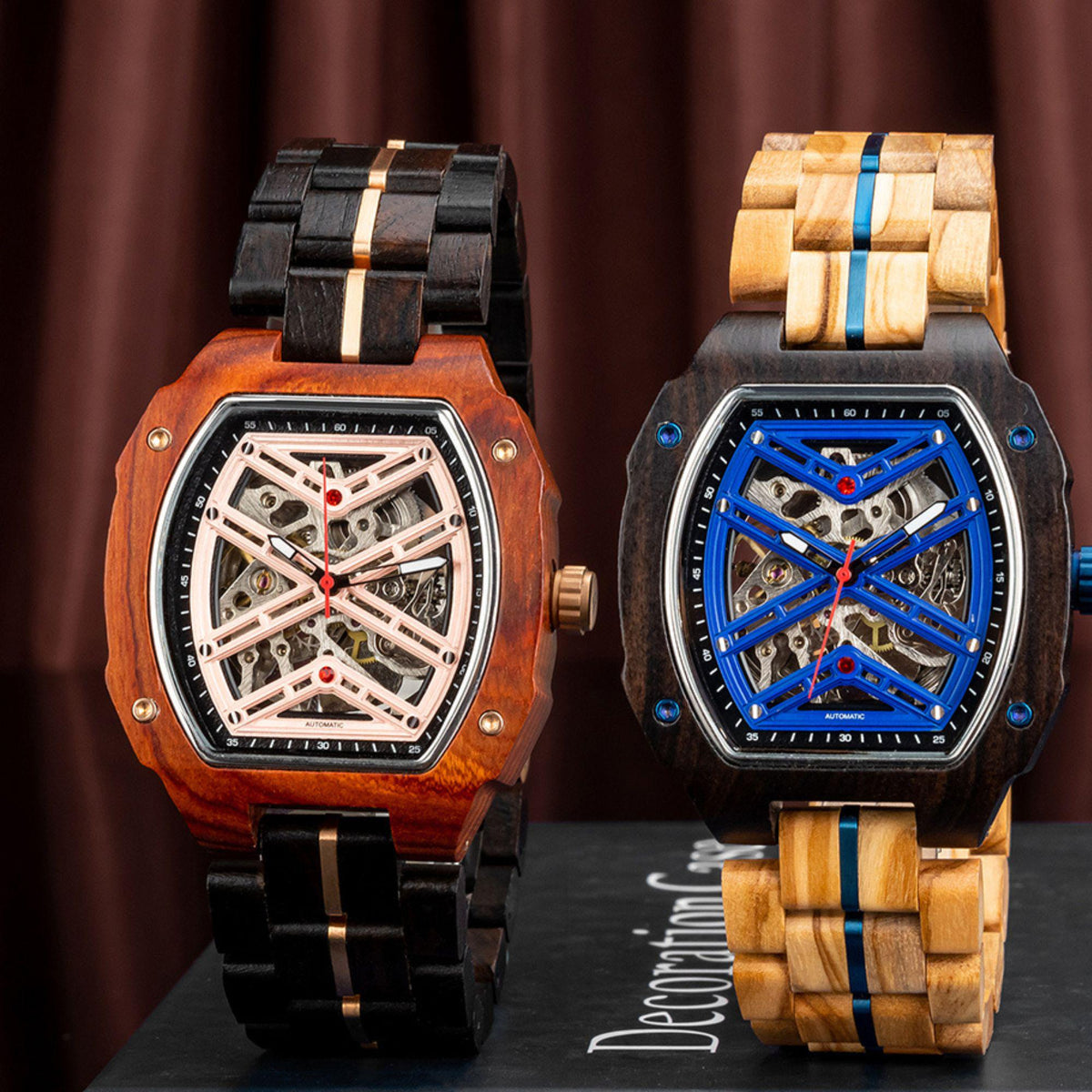 W305 Personalized Wooden Watch