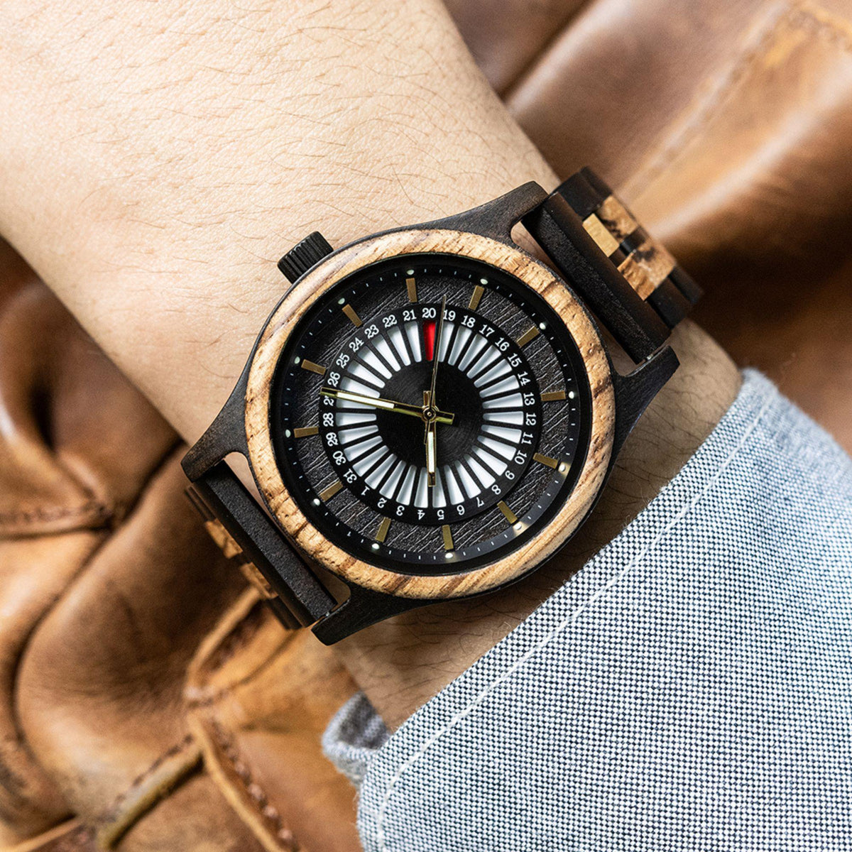 W248 Personalized Wooden Watch