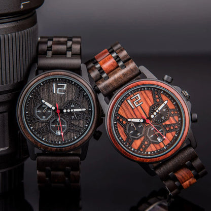 W324 Personalized Wooden Watch