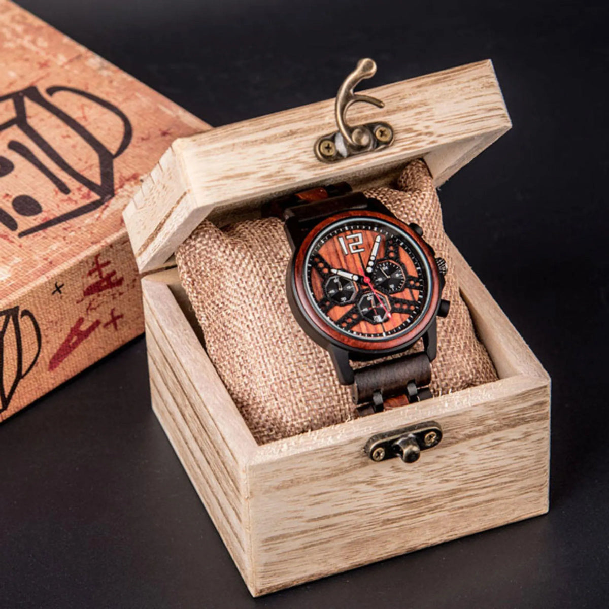 W324 Personalized Wooden Watch