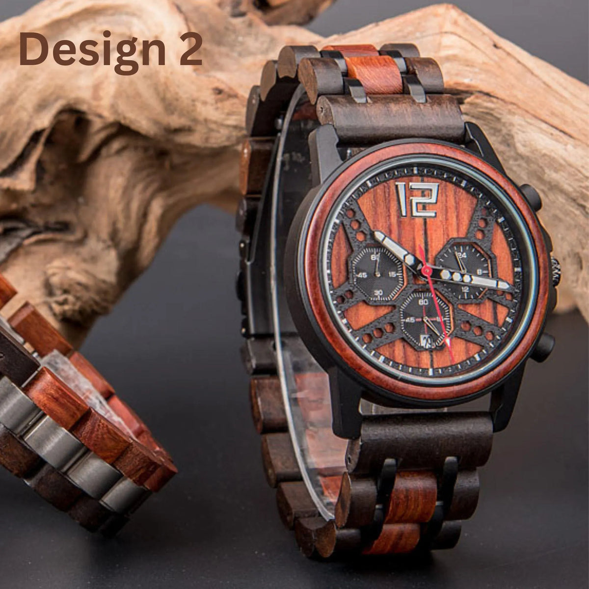 W324 Personalized Wooden Watch