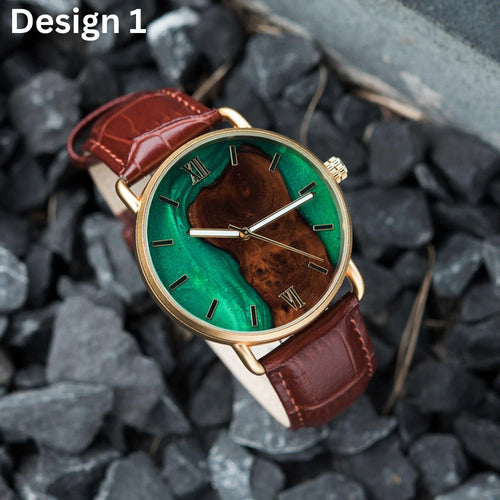 W293 Personalized Wooden Watch