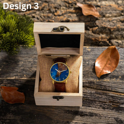 W293 Personalized Wooden Watch
