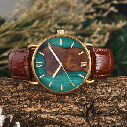 W293 Personalized Wooden Watch