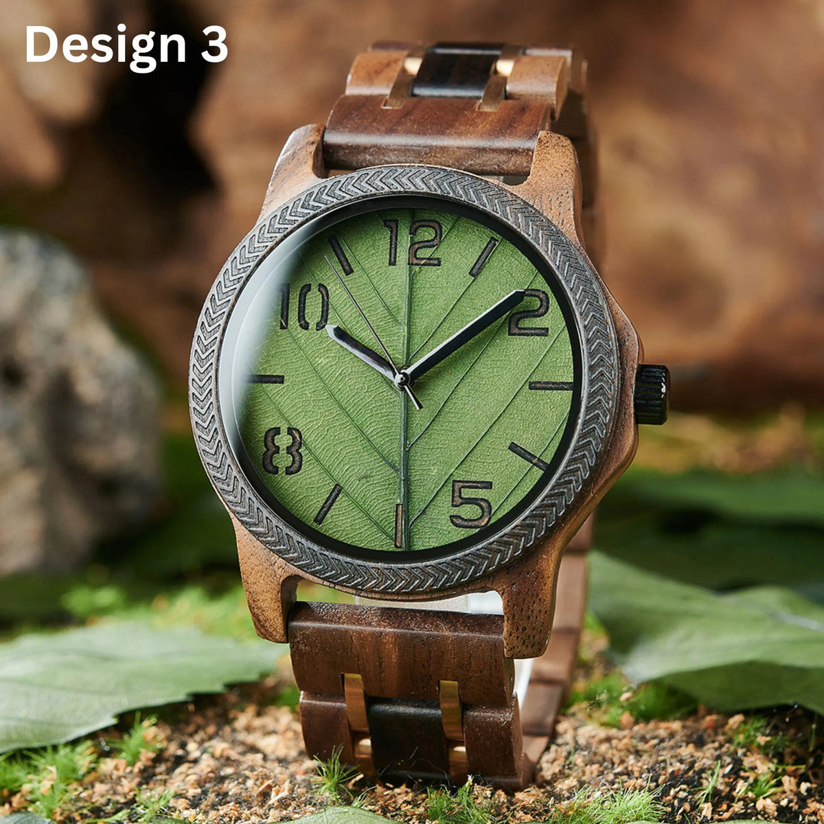 W283 Personalized Wooden Watch