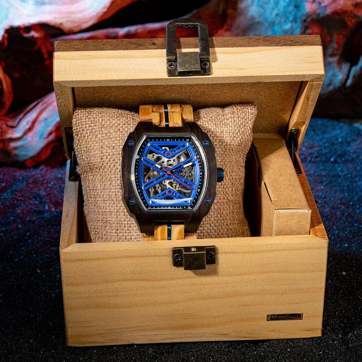 W305 Personalized Wooden Watch