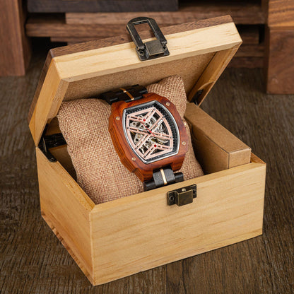 W305 Personalized Wooden Watch