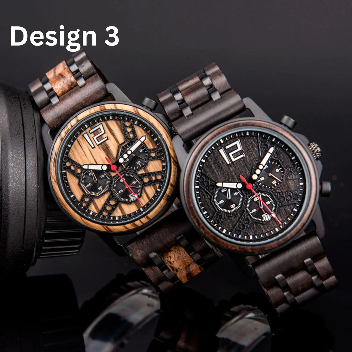 W324 Personalized Wooden Watch