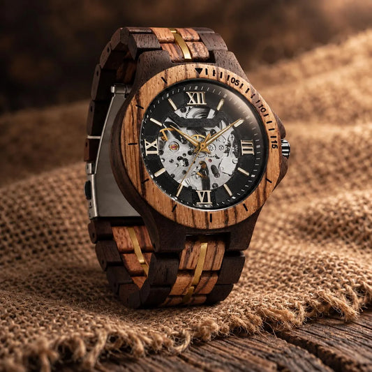 W411 Wooden Watch-Handcrafted Mechanical Watch